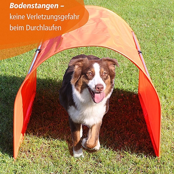 Tunnel ohne Boden Orange